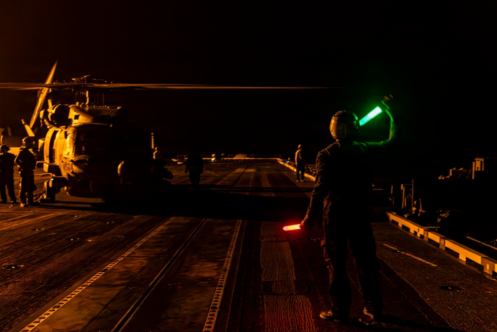 USS George Washington Conducts Flight Operations