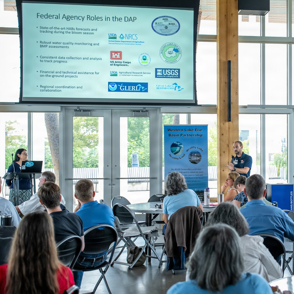 Buffalo District Commander Lt. Col. Anderson's AOR Tour Stops at the Western Lake Erie Basin Meeting