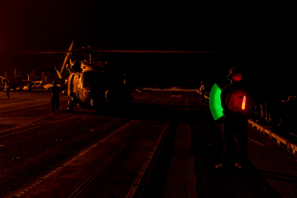 USS George Washington Conducts Flight Operations