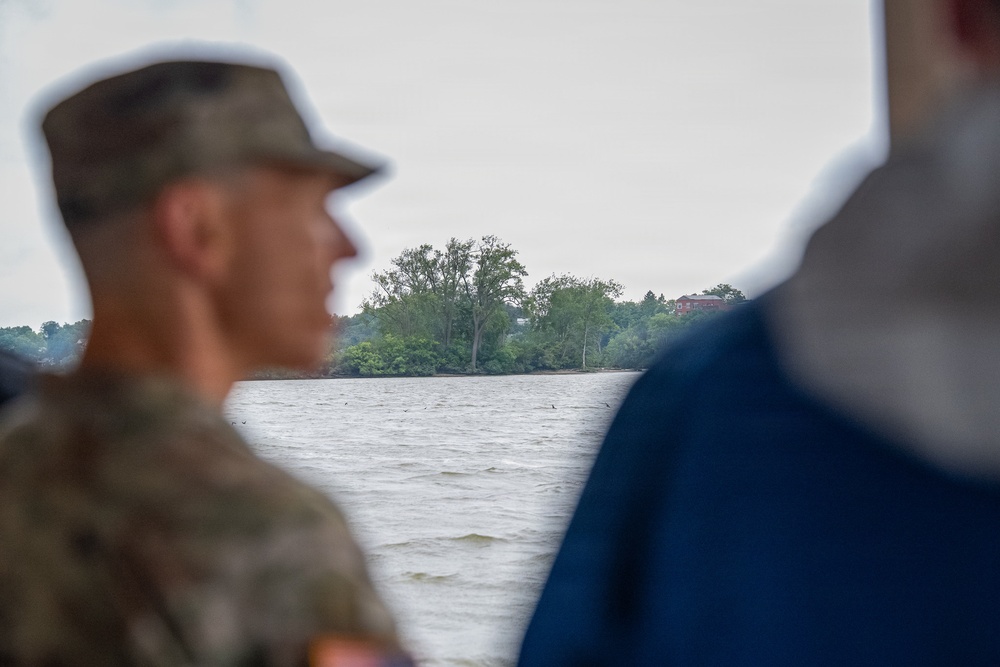 Buffalo District Commander Lt. Col. Anderson's AOR Tour Stops at the Western Lake Erie Basin Meeting