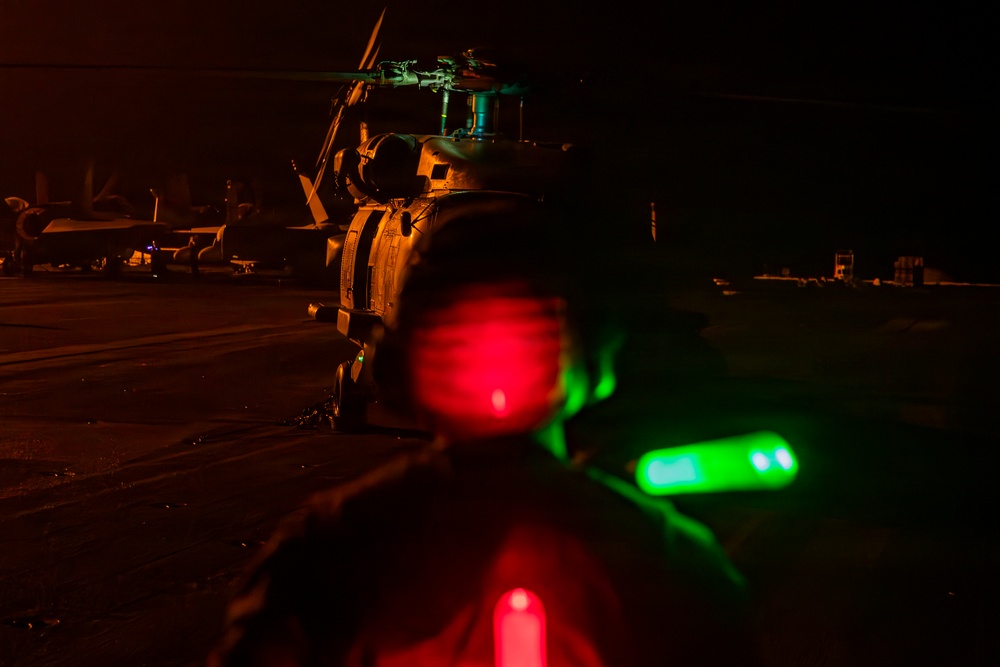 USS George Washington Conducts Flight Operations