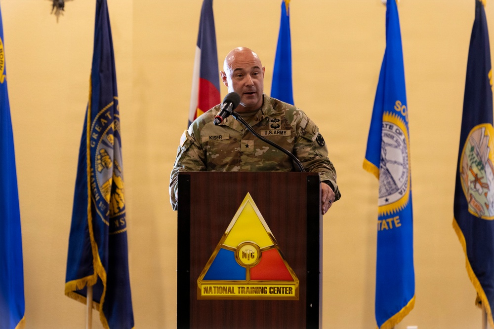 Fort Irwin Change of Command Ceremony 2026
