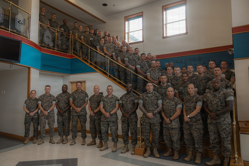 SMMC Visits First Sergeants School