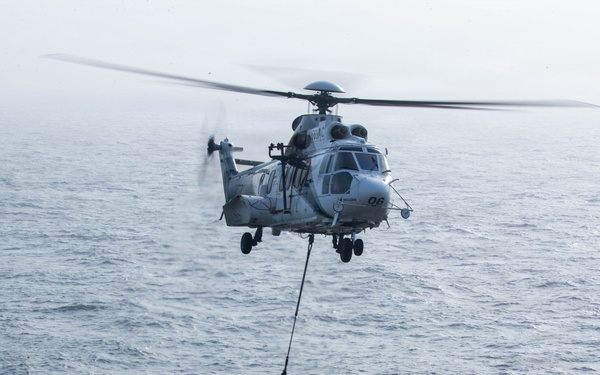 USS George Washington Conducts Replenishment-at-sea