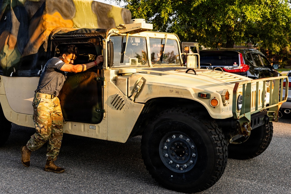 XVIII Airborne Corps' Birthday Team P.T. Competition