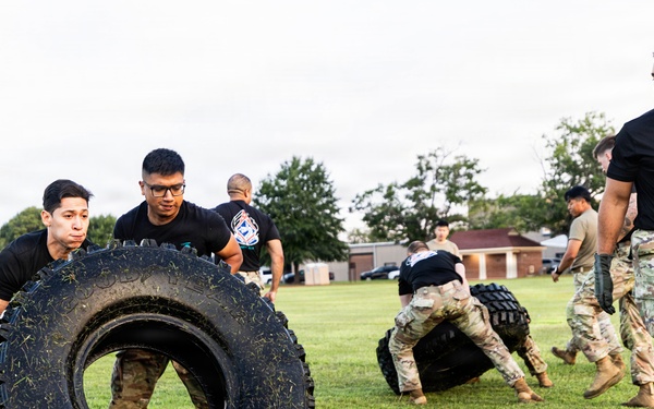 XVIII Airborne Corps' Birthday Team P.T. Competition
