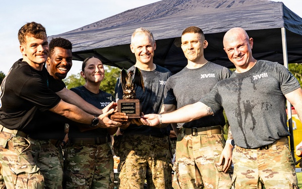 XVIII Airborne Corps' Birthday Team P.T. Competition