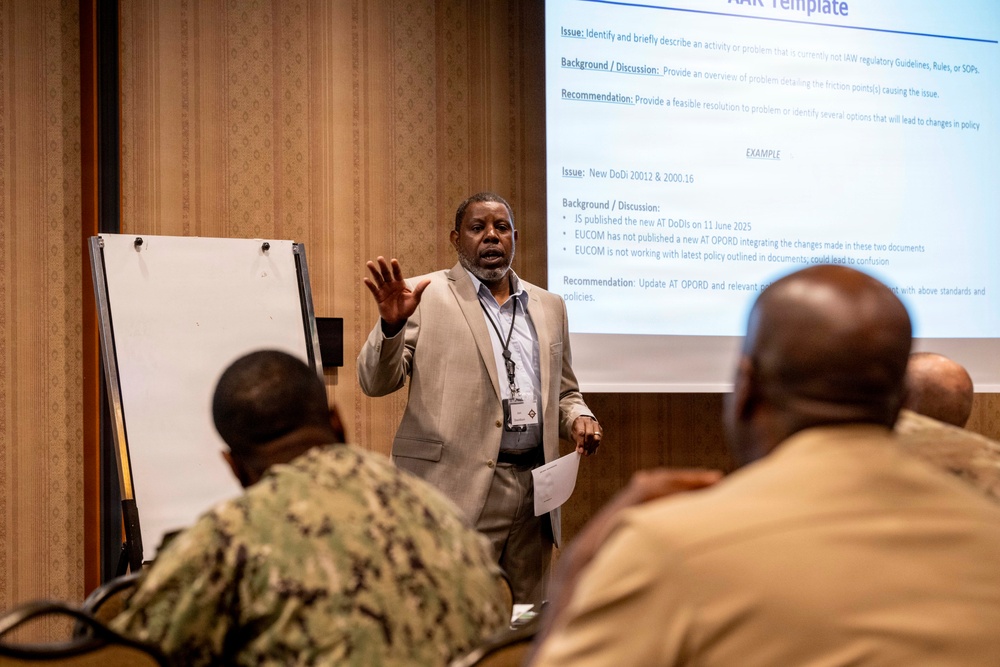 EUCOM Force Protection Symposium - Day One