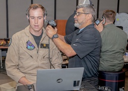 SNA Receives Ear Mapping Scan for Customized Hearing Protection Program