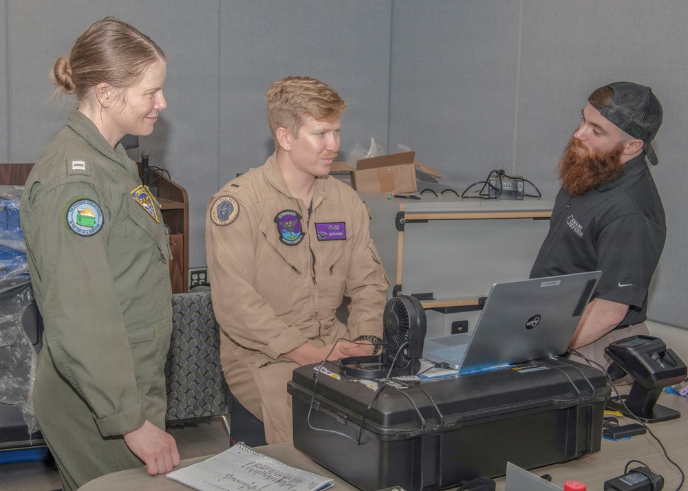 TW-4 Participates in a Digital Ear Scanning Event