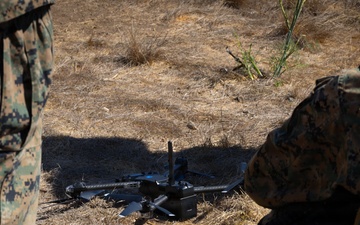 I MIG Marines conduct sUAS training during field exercise