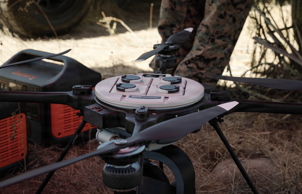 I MIG Marines conduct sUAS training during field exercise