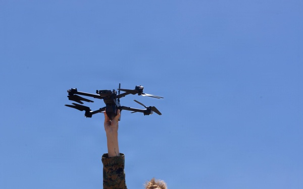 I MIG Marines conduct sUAS training during field exercise