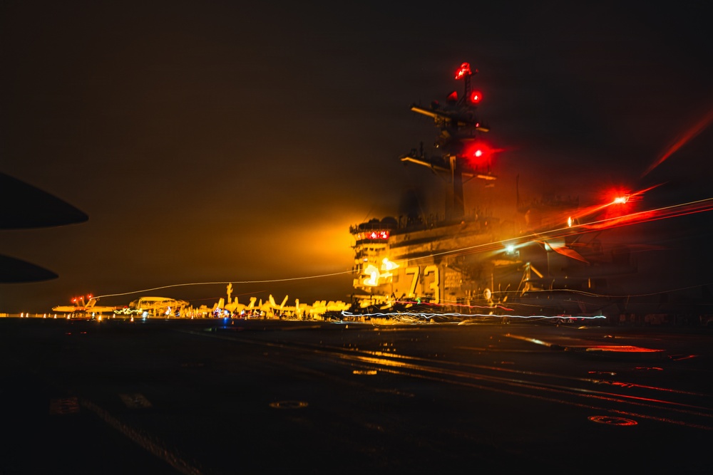 USS George Washington Conducts Flight Operations