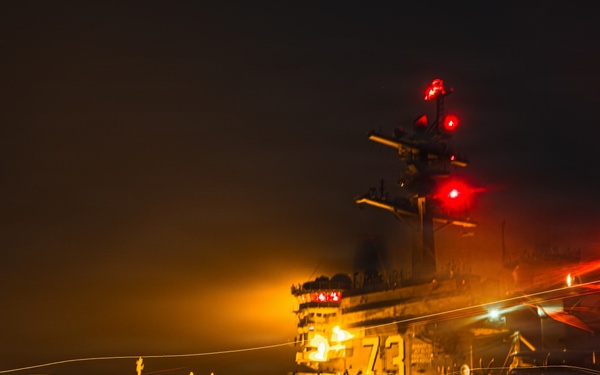 USS George Washington Conducts Flight Operations