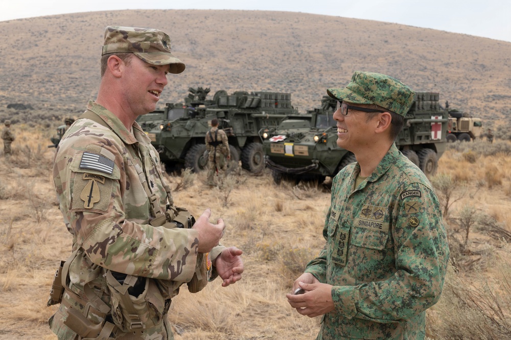 7th Infantry Division (Multi-Domain Command - Pacific) conducts Lightning Strike 2026 with Singapore Armed Forces