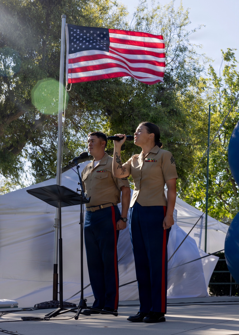 3rd MAW Band Performs at Huntington Beach