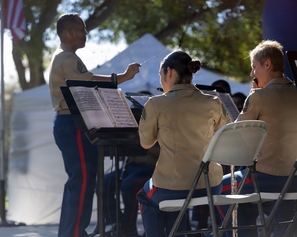 3rd MAW Band Performs at Huntington Beach