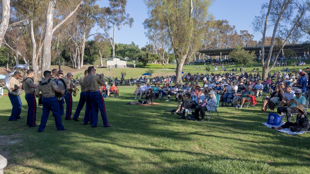 3rd MAW Band Performs at Huntington Beach