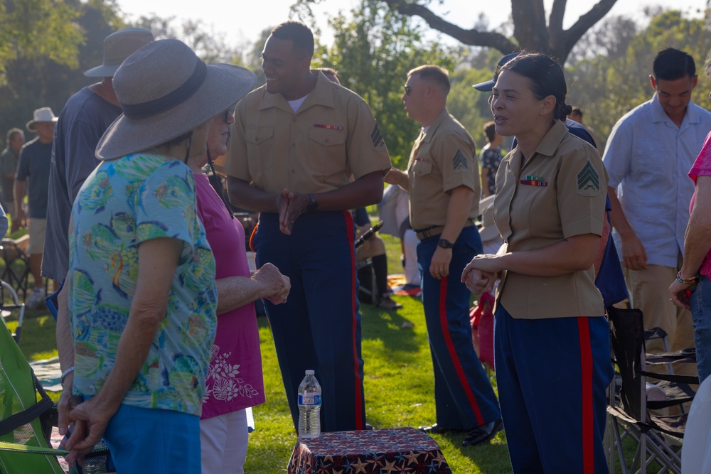 3rd MAW Band Performs at Huntington Beach