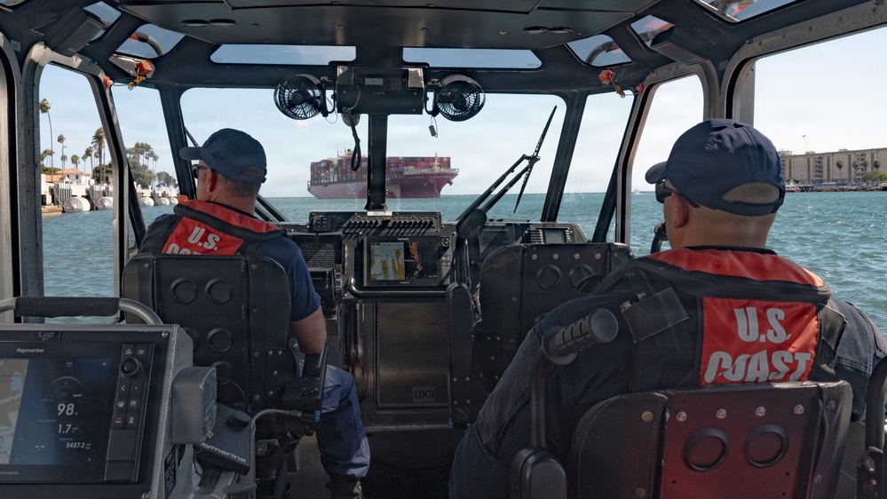 Coast Guard Station Los Angeles-Long Beach patrols for Operation Border Trident