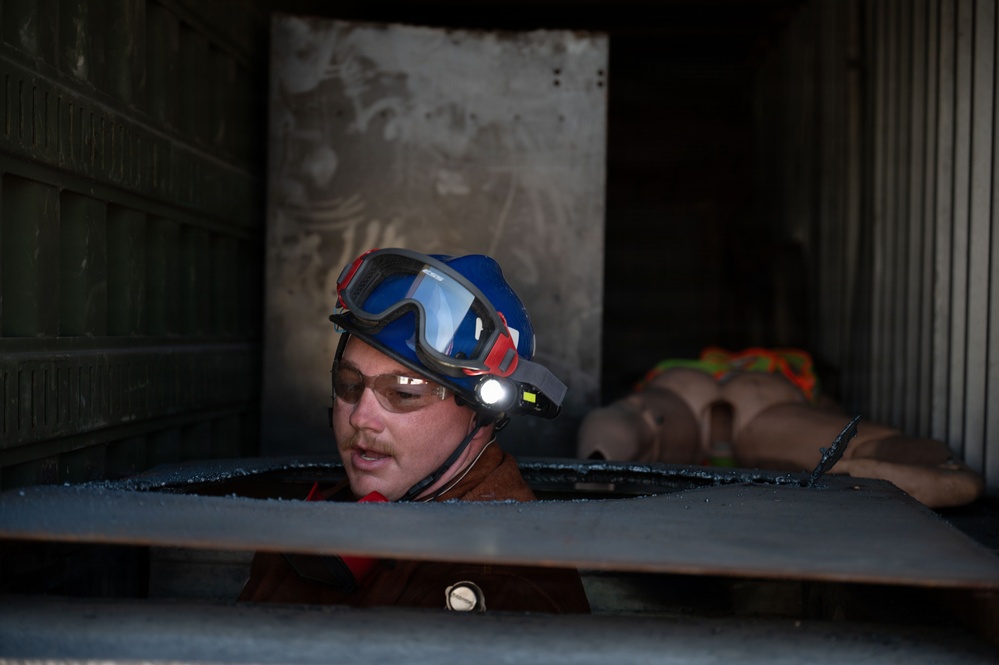 Breaking through barriers to rescue at Patriot 26