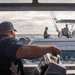 Coast Guard Station Los Angeles-Long Beach boatcrew patrols for Operation Border Trident