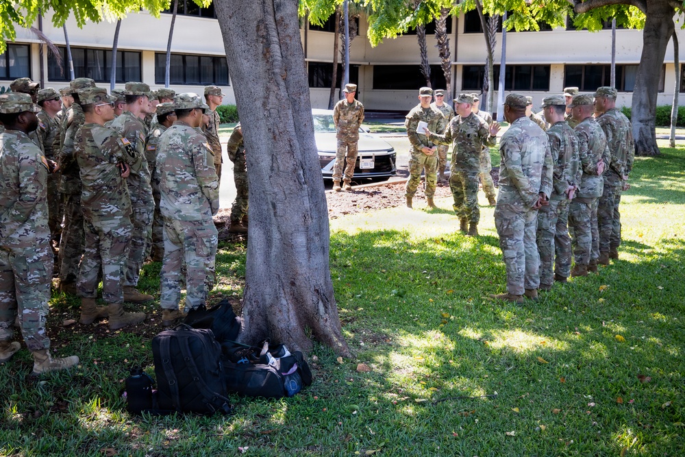 94th Army Air and Missile Defense Soldiers receive awards for the 2026 Best Squad Competition