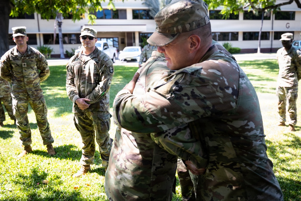 94th Army Air and Missile Defense Soldiers receive awards for the 2026 Best Squad Competition