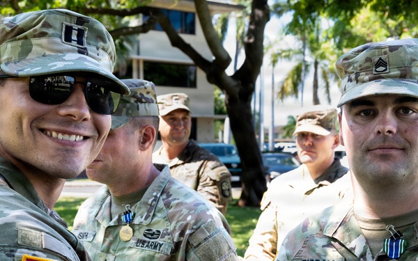 94th Army Air and Missile Defense Soldiers receive awards for the 2026 Best Squad Competition
