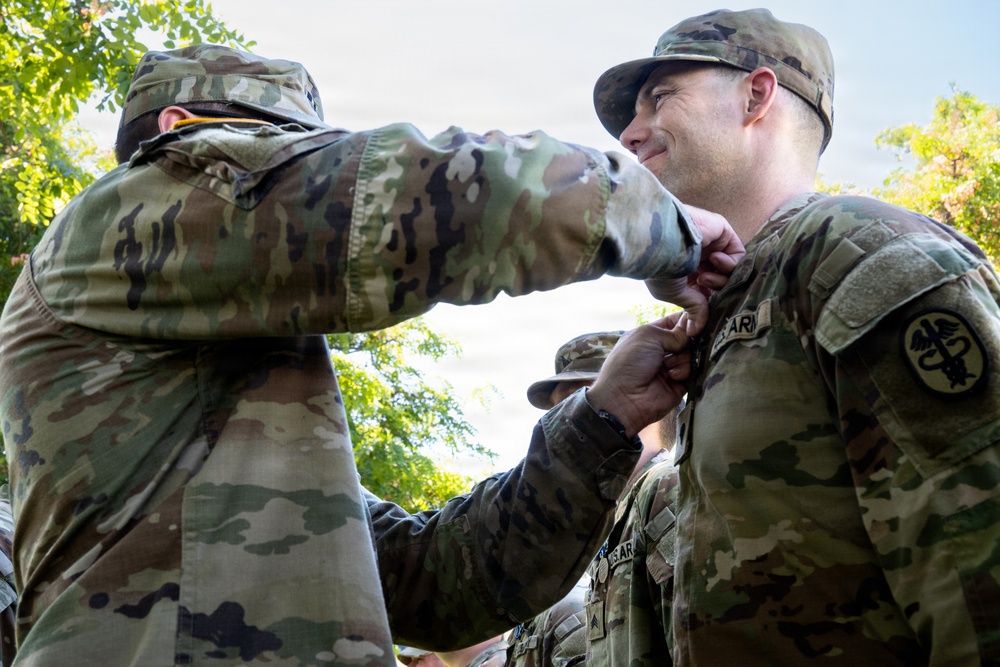 94th Army Air and Missile Defense Soldiers receive awards for the 2026 Best Squad Competition