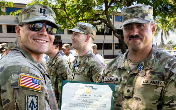 94th Army Air and Missile Defense Soldiers receive awards for the 2026 Best Squad Competition