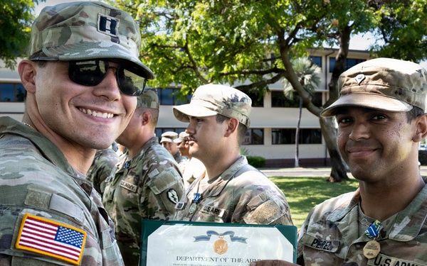 94th Army Air and Missile Defense Soldiers receive awards for the 2026 Best Squad Competition