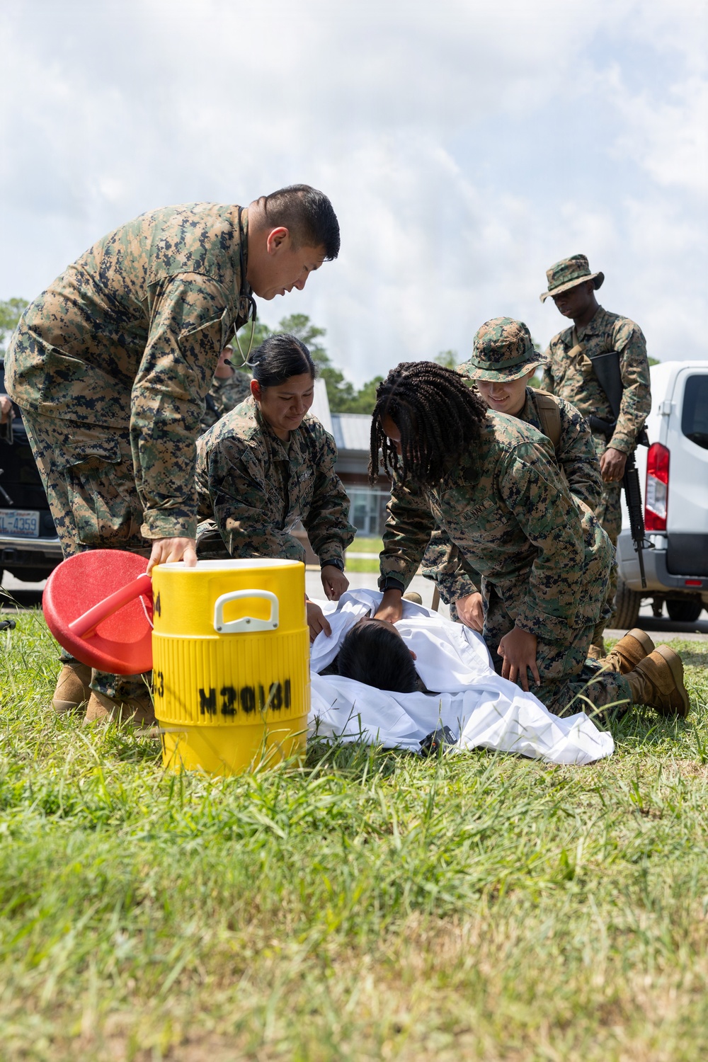 26th MEU’s Command Post Exercise 2 | Heat Casualty Drill