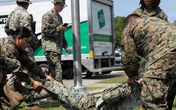 26th MEU’s Command Post Exercise 2 | Heat Casualty Drill