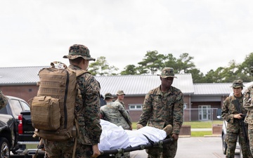 26th MEU’s Command Post Exercise 2 | Heat Casualty Drill