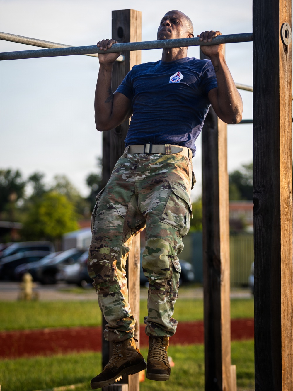 XVIII Airborne Corps' Birthday Team P.T. Competition