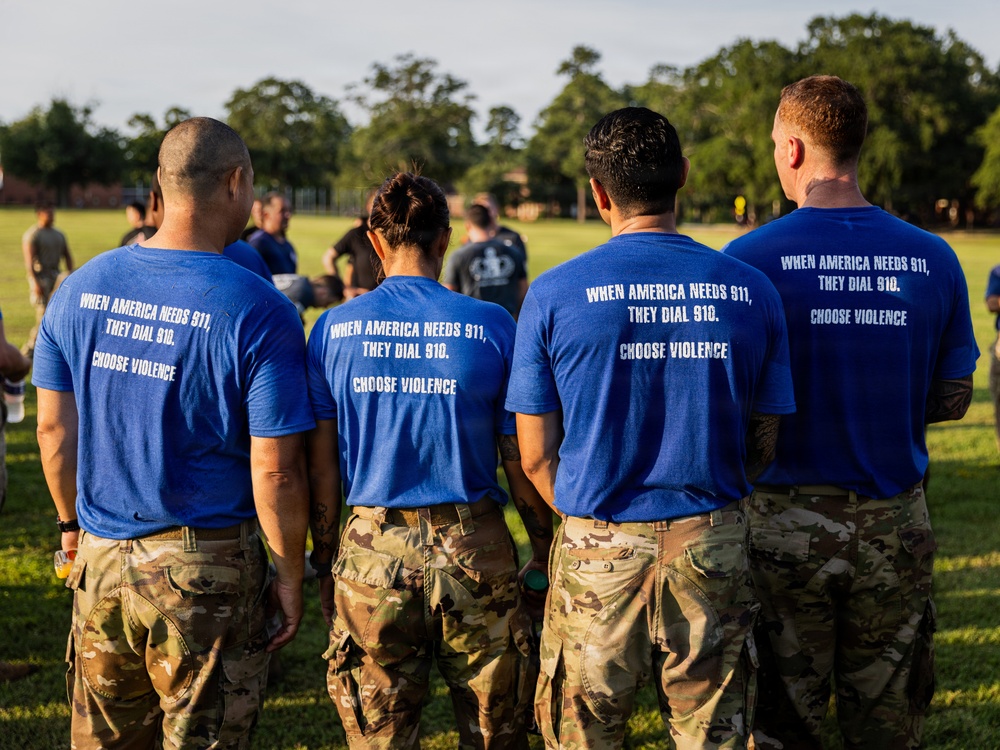 XVIII Airborne Corps' Birthday Team P.T. Competition