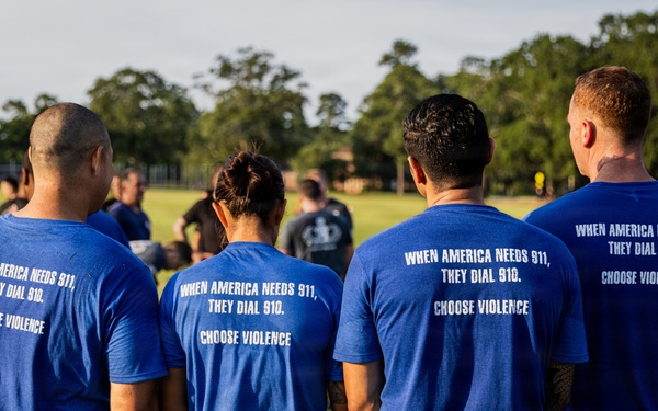 XVIII Airborne Corps' Birthday Team P.T. Competition