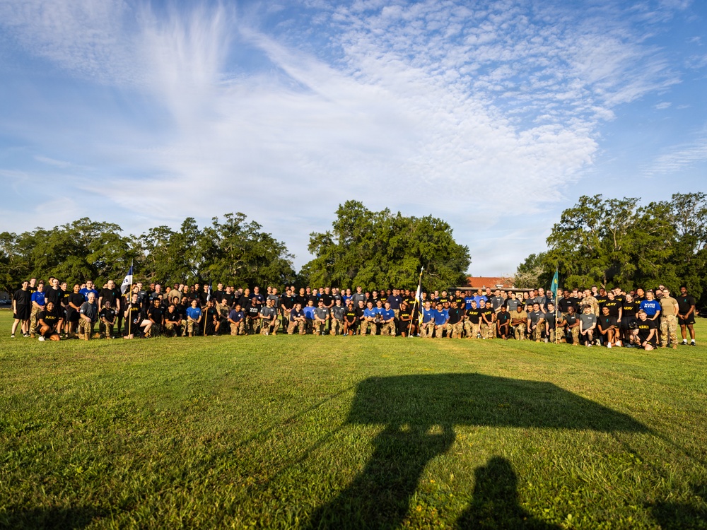 XVIII Airborne Corps' Birthday Team P.T. Competition