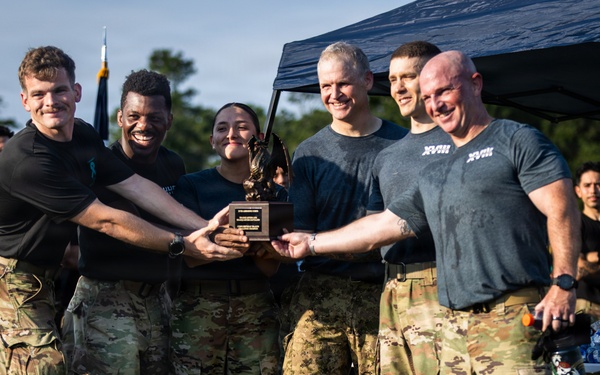 XVIII Airborne Corps' Birthday Team P.T. Competition
