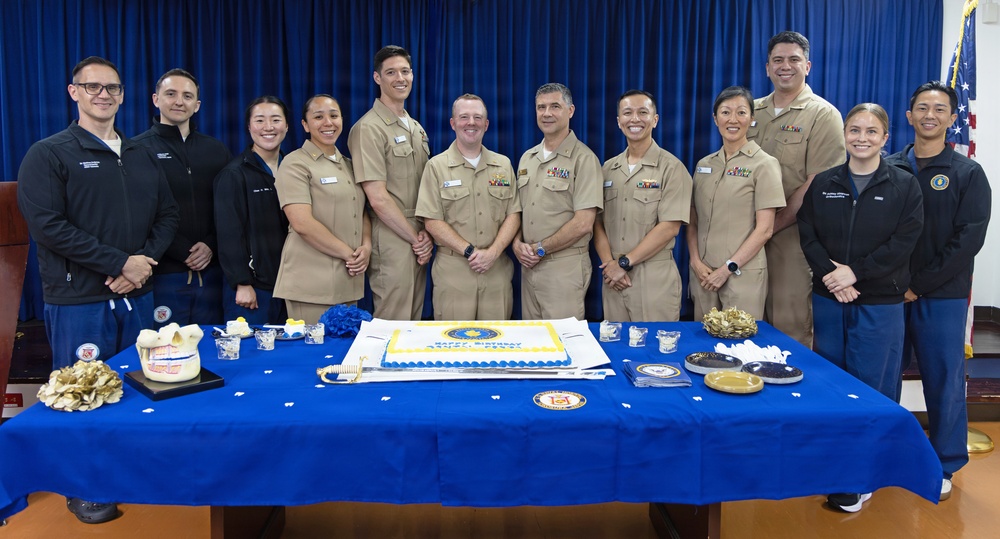 USNMRTC Yokosuka 114th Navy Dental Corps birthday