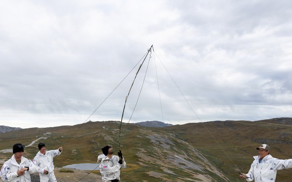 Green Berets Conduct High-Frequency Radio Shot in Greenland