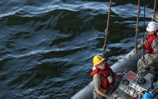 Ike Conducts Routine Operations at Naval Station Norfolk