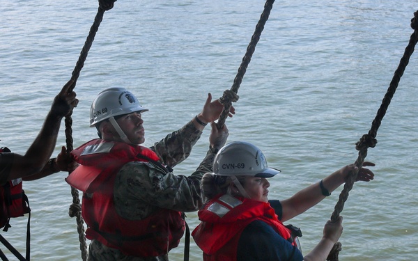 Ike Conducts Routine Operations at Naval Station Norfolk