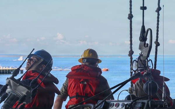 Ike Conducts Routine Operations at Naval Station Norfolk