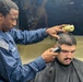 Barber Shop Operations on USS Bataan (LHD 5)