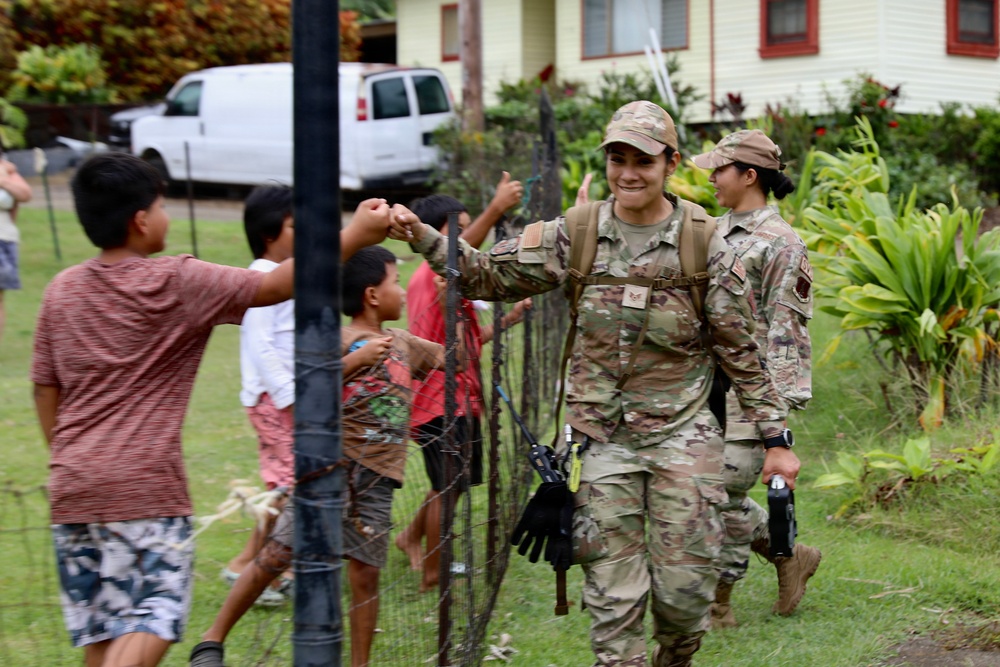 Hawaii National Guard Assists with Hurricane Lala Storm Response