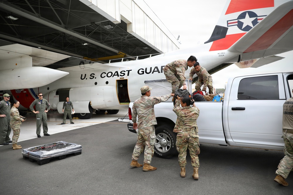 Hawaii National Guard Assists with Hurricane Lala Storm Response