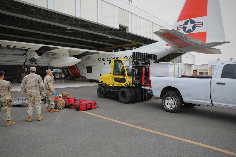 Hawaii National Guard Assists with Hurricane Lala Storm Response